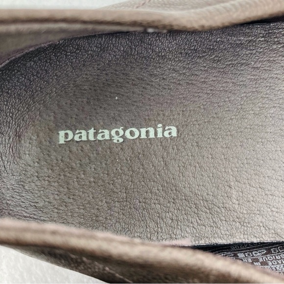 Patagonia Maha Curl Espresso Leather Ballet Flats Size 9 - Picture 6 of 11